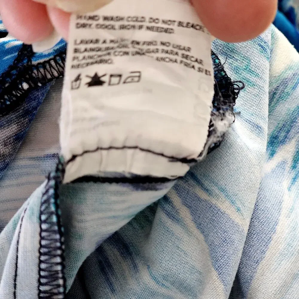 Covington Women's Maxi Halter Sleeveless Dress Gold Rope Chain Neckline Size M - Picture 9 of 9